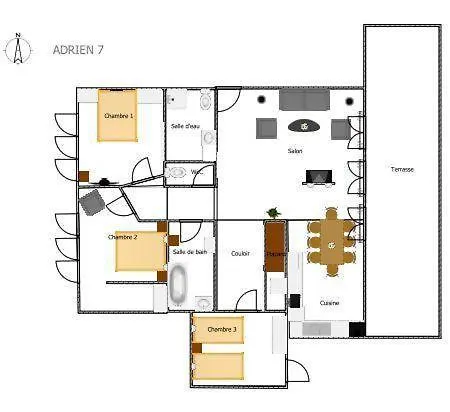 Apartment Les Chalets D'adrien 7 Valloire